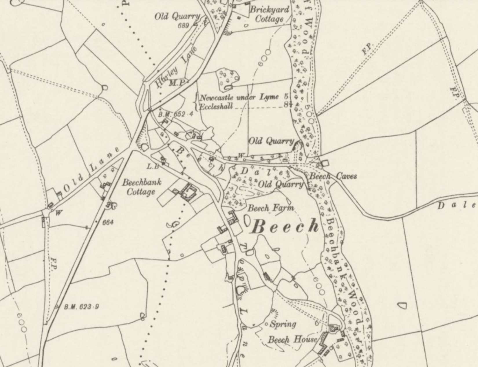 The History of Beech Caves, Staffordshire: A Story of War, Work, and Wild Nights