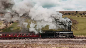 USATC 6046: A Hardworking Steam Survivor in the Staffordshire Countryside
